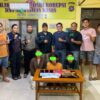 Tim Opsnal Satresnarkoba Polres Pesisir Selatan berhasil menangkap 2 pria dan 1 wanita lagi asik pesta sabu.
