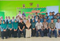 Polres Lingga dan TP PKK Singkep Barat Gelar Sosialisasi "Keluarga Indonesia Sehat Tanpa Narkoba" di SMAN 1 Singkep Barat